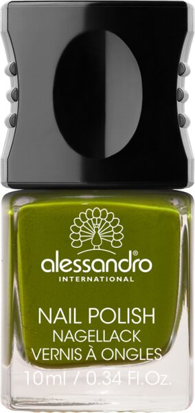 4025087771663 - Alessandro Colour Code 4 Nail Polish 66 Martinis Olive 10 ml