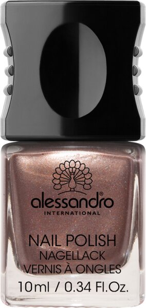 4025087771717 - Alessandro Colour Code 4 Nail Polish 71 Brown Metallic 10 ml