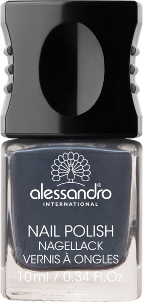 4025087771762 - Alessandro Colour Code 4 Nail Polish 76 New York Grey 10 ml