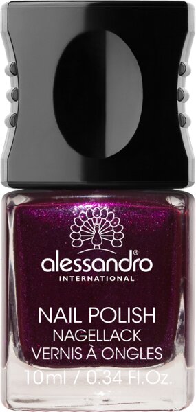 4025087771908 - Alessandro Colour Code 4 Nail Polish 90 Purple Purpose 10 ml