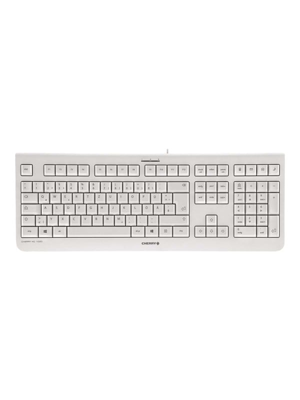 4025112082214 - CHERRY KC 1000 - Tastatur - Pan-Nordic - Hellgrau