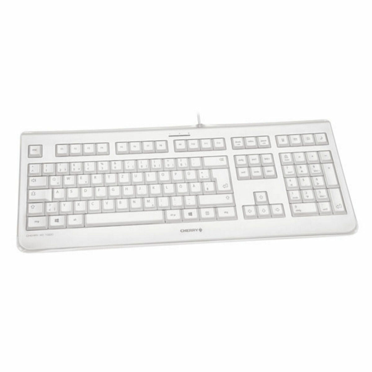 4025112085192 - Tastatur JK-1068ES-0 Grau Qwerty Spanisch QWERTY