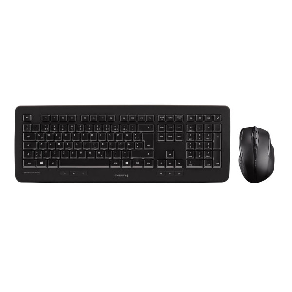 4025112087516 - Tastatur-Maus-Set DW 5100 JD-0520DE-2 kabellos (USB-Funk) Sondertasten schwarz