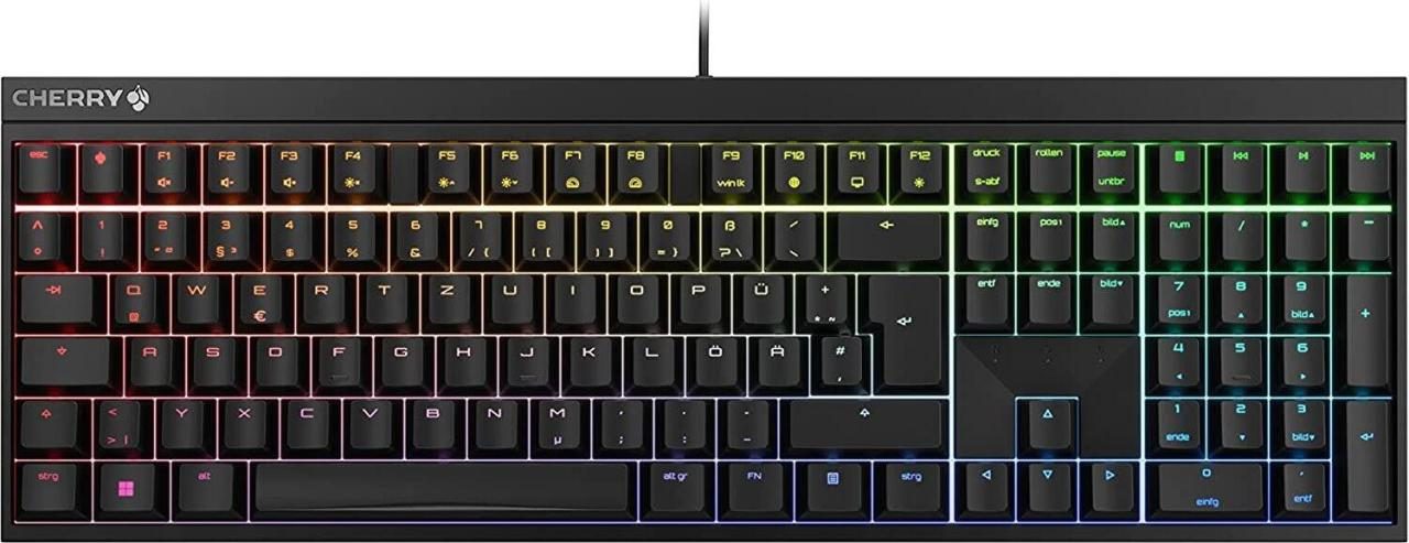 4025112092480 - CHERRY MX 20S - Tastatur - Hintergrundbeleuchtung - USB - QWERTZ - Deutsch