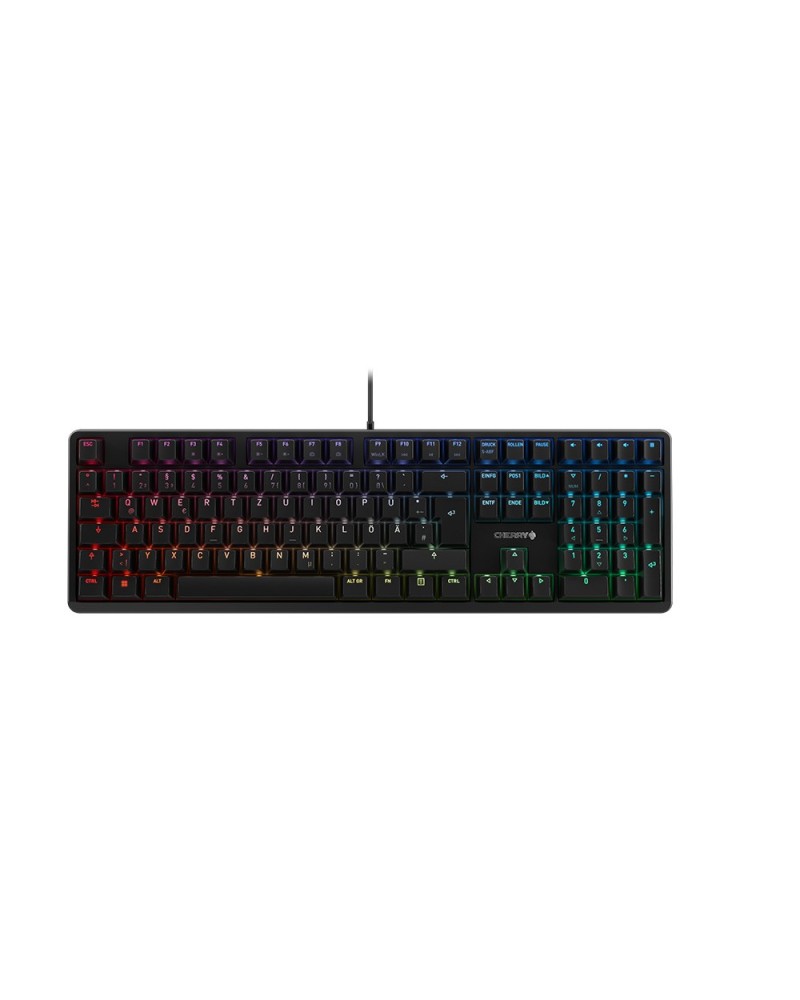 4025112095504 - CHERRY G80-3838LWBDE-2 Kabelgebunden Gaming-Tastatur Tastatur Deutsch QWERTZ Schwarz Beleuchtet