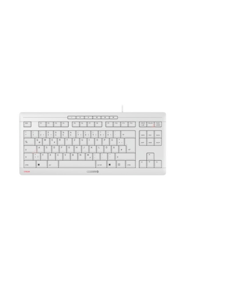 4025112097324 - STREAM KEYBOARD TKL - USB - Scherenschlüsselschalter - QWERTZ - Weiß