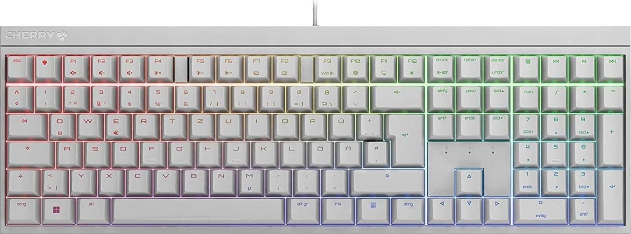 4025112103063 - CHERRY MX 20S - Tastatur - Hintergrundbeleuchtung - USB - QWERTZ - Deutsch