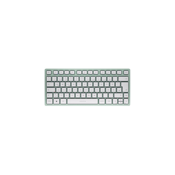 4025112107900 - CHERRY KW 7100 MINI BT Bluetooth® Tastatur Deutsch QWERTZ Windows® Grün Geräuscharme Tasten Multipair-Funktion