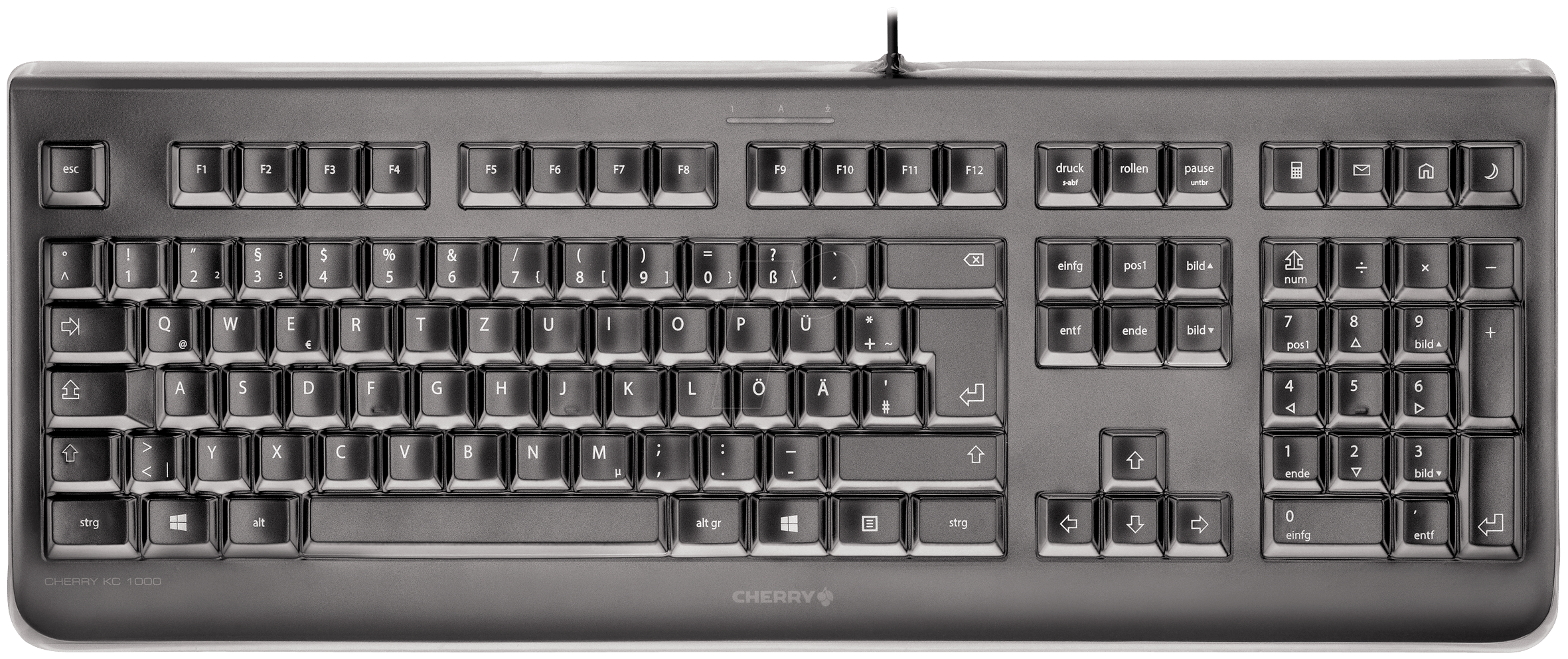 4025112108754 - CHERRY KC 1068 - Tastatur - USB - QWERTZ - Deutsch - Schwarz