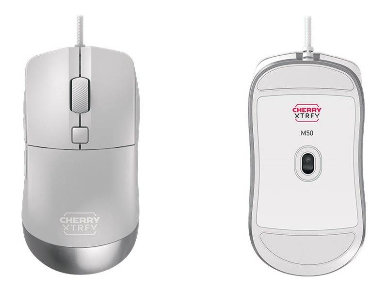 4025112115370 - CHERRY XTRFY M50 White Wired Mouse