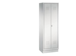 4025314635799 - CP Putzmittelschrank S 2000 Classic 8120-00 lichtgrau 610 x 500 x 1800 cm aufgebaut