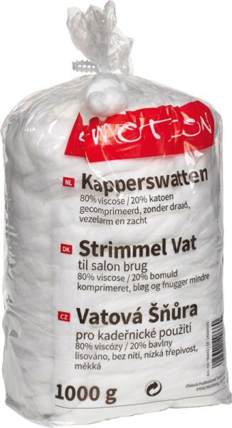 4025341496660 - Watteschnur gepresst 80% Viskose 20 % Baumwolle 1000 g 4025341496660 - Watteschnur gepresst 80% Viskose 20 % Baumwolle 1000 g