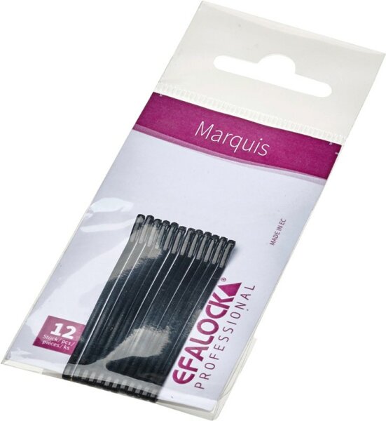 4025341497216 - Haarstyling Haarnadeln und Haarklammern Haarklemmen Marquis Länge 5 cm Schwarz 12 Stk 4025341497216 - Haarstyling Haarnadeln und Haarklammern Haarklemmen Marquis Länge 5 cm Schwarz 12 Stk