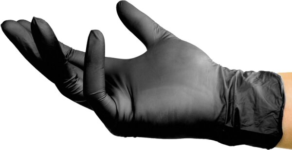 4025341503009 - Friseurbedarf Verbrauchsmaterial Schwarz Nitril Handschuhe Puderfrei Größe M 100 Stk 4025341503009 - Friseurbedarf Verbrauchsmaterial Schwarz Nitril Handschuhe Puderfrei Größe M 100 Stk