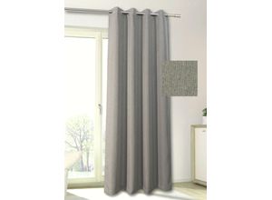 4025358024870 - Vorhang MY HOME MAILAND beige (greige) B140cm H235cm Polyester Gardinen blickdicht verschiedene Farben 140 x 235 Sicht- und Lichtschutz 4025358024870 - Vorhang MY HOME MAILAND beige (greige) B140cm H235cm Polyester Gardinen blickdicht verschiedene Farben 140 x 235 Sicht- und Lichtschutz