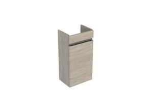 4025410904881 - Geberit Renova Plan Unterschrank für Handwaschbecken 1 Tür 36x605x22cm 501901 Farbe Nussbaum hickory hell   Folie strukturiert - 501901001