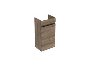 4025410905611 - Geberit Renova Plan Unterschrank für Handwaschbecken 1 Tür 36x605x22cm 501901 Farbe Nussbaum hickory   Folie strukturiert - 501901JR1