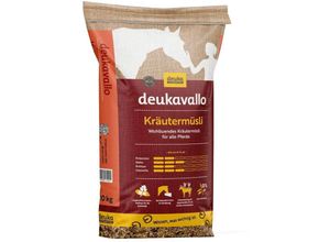 4025428712201 - Vallo Kräutermüsli 20 kg Pferdefutter unterst Immunsystem u Stoffwechsel - Deuka
