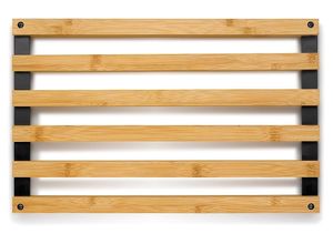 4025457125966 - kela Topfuntersetzer »Kiril 38 cm x 24 cm x 3 cm Nature Schwarz« (1 tlg) Holzart Bambus (China)