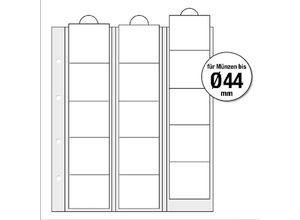 4025473073913 - Ergänzungsblätter für alle Premium-Münzalben für Münzen bis Durchmesser 44 mm 2er Pack