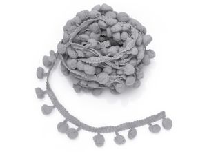 4025492705451 - Pompon-Borte grau 20 mm 5 m