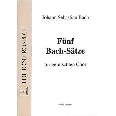 4025531550318 - 5 Bach Sätze