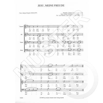 4025531552213 - Jesu meine Freude BWV 227