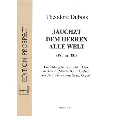 4025531610111 - Jauchzt dem Herren alle Welt (Psalm 100)