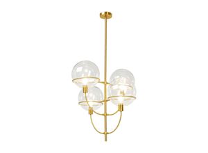 4025621527824 - Lantern Hängeleuchte Ø 68cm 4-flammig gold