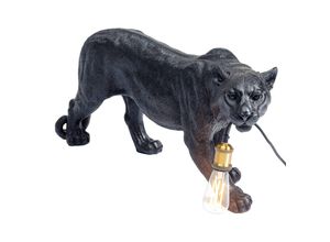 4025621531319 - Animal Bagheera Tischlampe schwarzer Panther