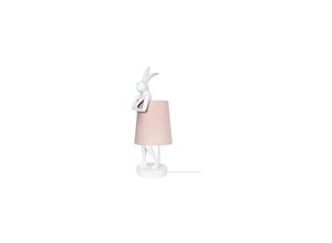 4025621534754 - Tischleuchte Animal Rabbit weiß rosa Höhe 50 cm