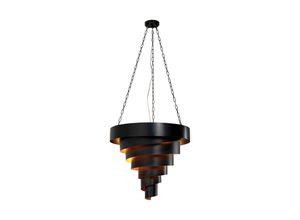 4025621537564 - Spiral Catch Pendelleuchte in Schwarz