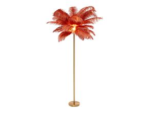 4025621545491 - Feather Palm Stehleuchte mit Federn rostrot