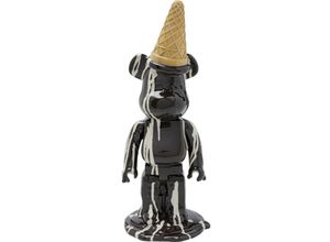 4025621548058 - Design Deko Figur Gelato Bear Schwarz 40cm 54805