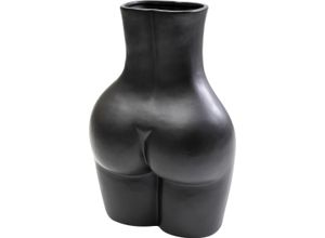 4025621549826 - Tischvase DESIGN Vase Donna schwarz B27cm H40cm T16cm Keramik Dolomit Vasen 4025621549826 - Tischvase DESIGN Vase Donna schwarz B27cm H40cm T16cm Keramik Dolomit Vasen