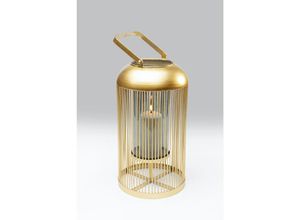 4025621620273 - Laterne Fara Gold Bodenlaterne Dekolaterne Kerzenleuchte 62027 - Kare Design