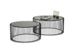 4025621795773 - Couchtisch Wire Black (2er-Set) 79577 - Kare Design