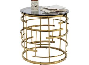 4025621815600 - Beistelltisch Jupiter Gold Ø55cm 81560 - Kare Design