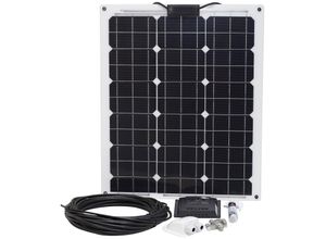 4025758542011 - SUNSET Solarmodul Laminat-Set 50 Watt Solarmodule für Boote und Yachten schwarz (baumarkt)