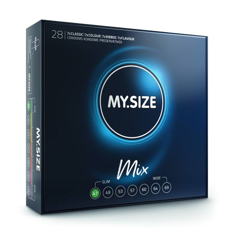 4025838928476 - MY SIZE - MIX KONDOME 47 MM 28 EINHEITEN 4025838928476 - MY SIZE - MIX KONDOME 47 MM 28 EINHEITEN