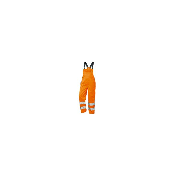 4025888007503 - Warnschutz Latzhose Kurt orange Größe L 4025888007503 Safestyle