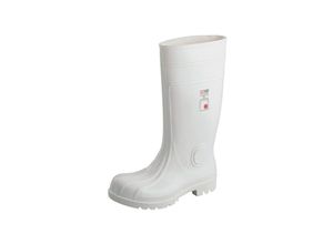 4025888018455 - Feldtmann - safe gigant pvc - Stiefel eurofort en iso 20345 S4 38 cm hoch Weiß Gr41