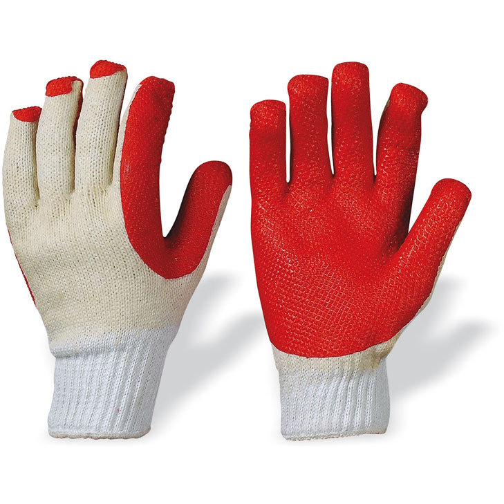 4025888024159 - Latex-Strick-Handschuhe SUPERGRIP EN 388 Kat II Größe