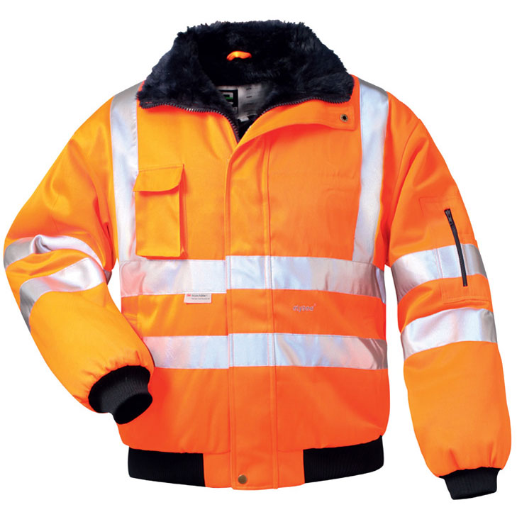 4025888102802 - elysee® Warnschutz-Pilotenjacke 60% Polyester   40% Baumwolle EN ISO