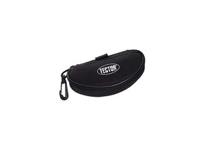 4025888161212 - BRILLEN-ETUI TECTOR Schwarz mit Reissverschluss