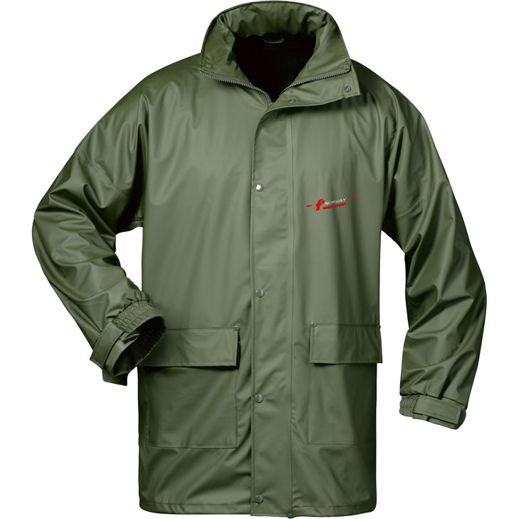 4025888208054 - Norway - falkenberg pu - Regen - Jacke en 343 Oliv GrXXL