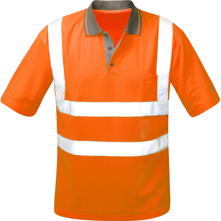 4025888211184 - SAFESTYLE® Warnschutz-Poloshirt 75% Polyester 25% Baumwolle 185 g 4025888211184 - SAFESTYLE® Warnschutz-Poloshirt 75% Polyester 25% Baumwolle 185 g
