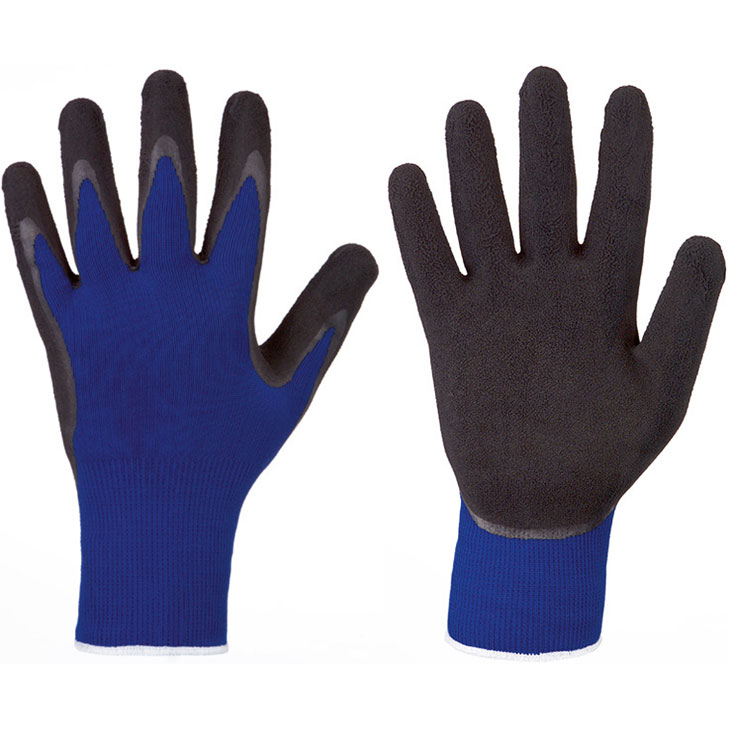 4025888211306 - Latexschaum-Handschuhe LAFOGRIP EN 388 Kat II blau sch