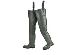 4025888214598 - Norway - S5 Seestiefel premium Olivgrün mit Knieverstärkung Gr44