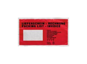 4025888230970 - Lieferschein   Rechnung 8970 Versandtasche 225 x 122 mm 1000 Stück